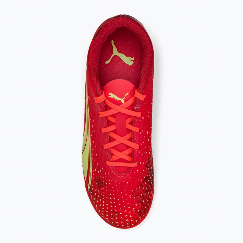 Detské kopačky PUMA Ultra Play IT Jr oranžové 106927 03 6