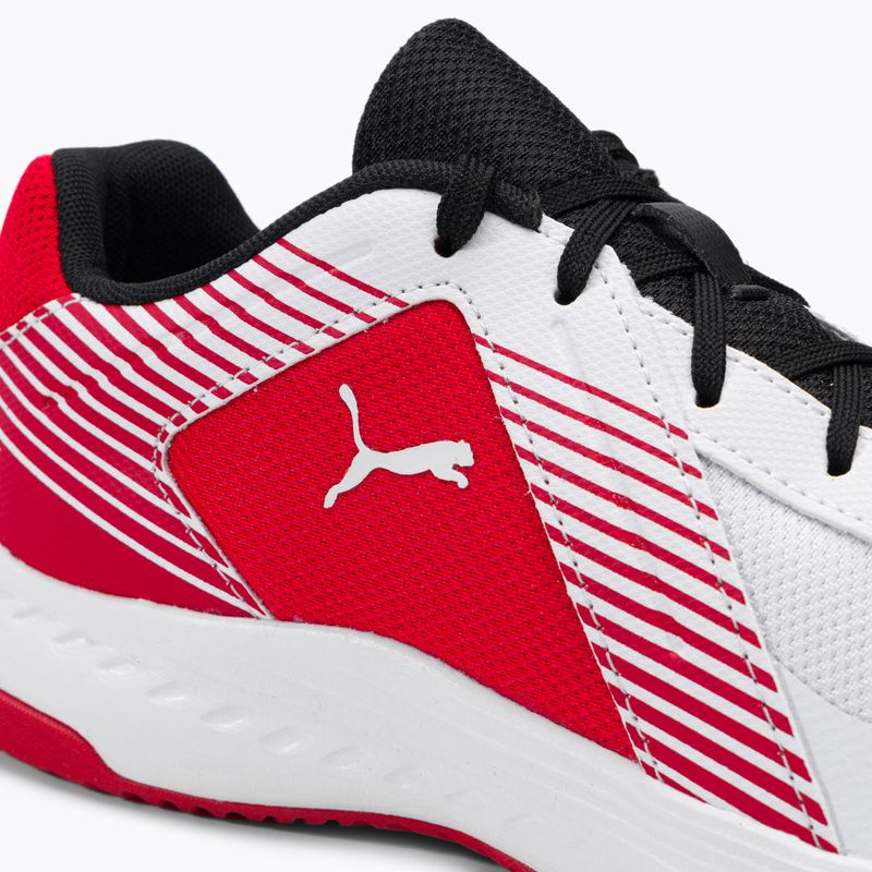 Detská volejbalová obuv PUMA Varion Jr bielo-červená 165857 9