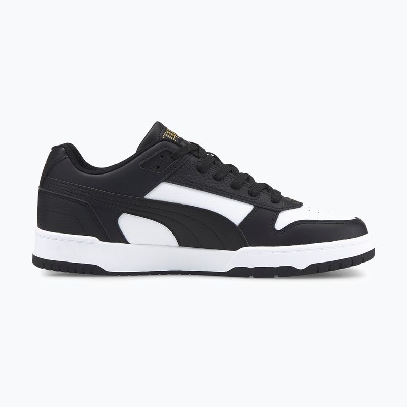 Topánky PUMA RBD Game Low puma black / puma white / puma team gold