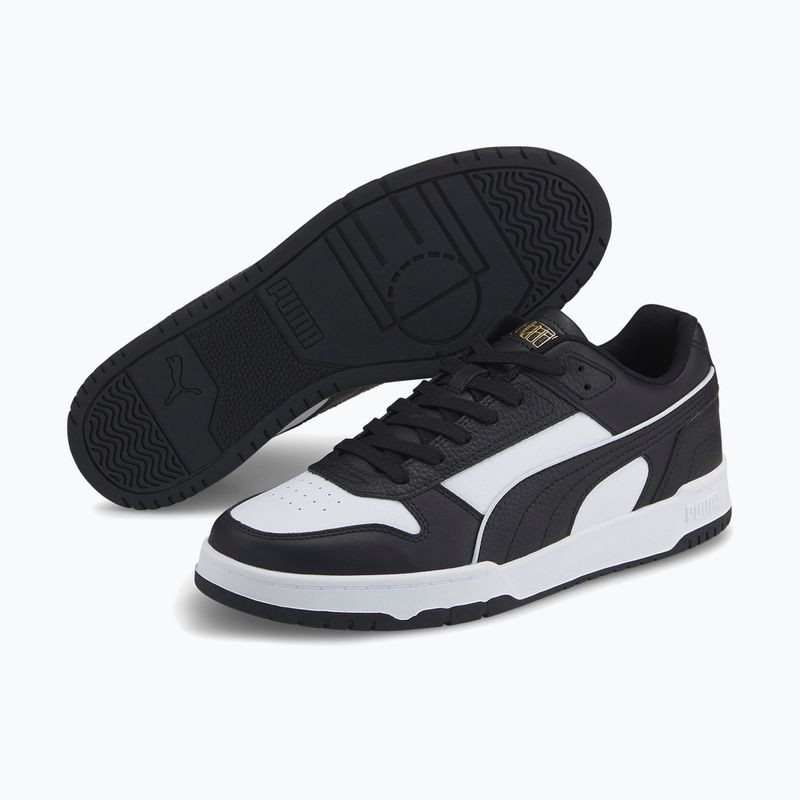 Topánky PUMA RBD Game Low puma black / puma white / puma team gold 2