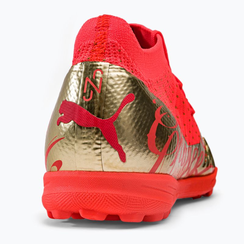 Detské kopačky PUMA Future Z 3.4 Neymar Jr. TT oranžová a zlatá 107108 01 8
