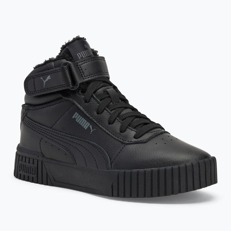 Detské topánky PUMA Carina 2.0 Mid Winter Jr puma black/puma black/dark shadow