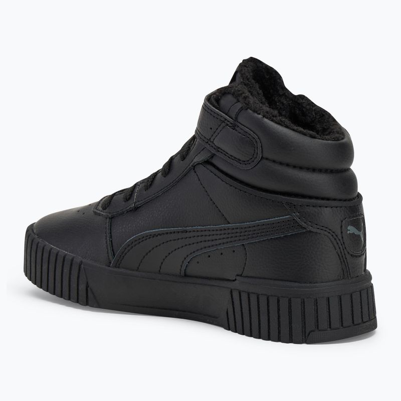 Detské topánky PUMA Carina 2.0 Mid Winter Jr puma black/puma black/dark shadow 3
