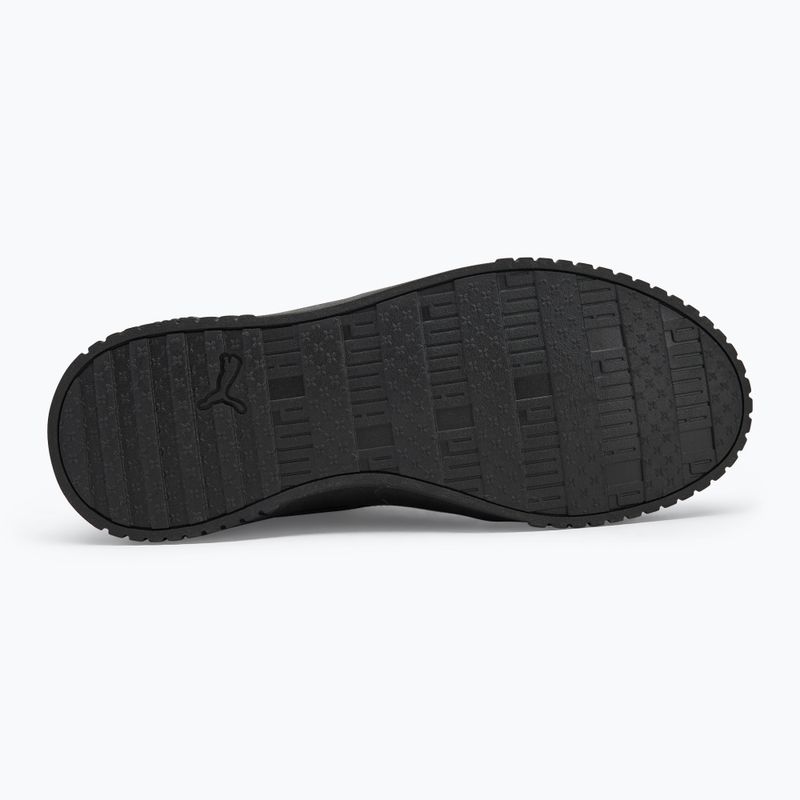 Detské topánky PUMA Carina 2.0 Mid Winter Jr puma black/puma black/dark shadow 4