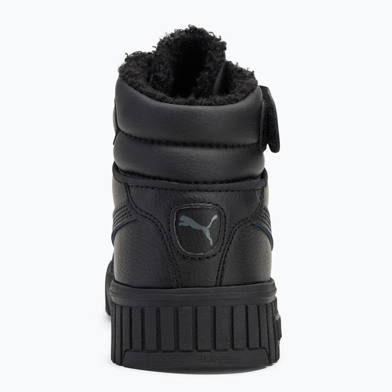 Detské topánky PUMA Carina 2.0 Mid Winter Jr puma black/puma black/dark shadow 6