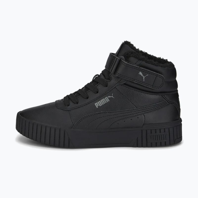 Detské topánky PUMA Carina 2.0 Mid Winter Jr puma black/puma black/dark shadow 9