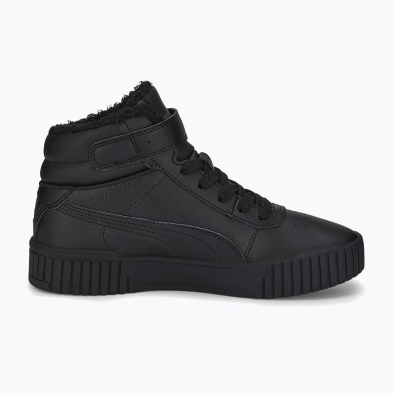 Detské topánky PUMA Carina 2.0 Mid Winter Jr puma black/puma black/dark shadow 10