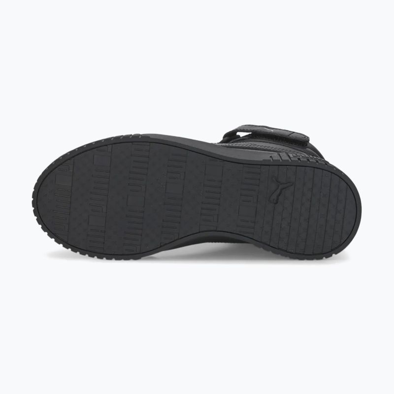 Detské topánky PUMA Carina 2.0 Mid Winter Jr puma black/puma black/dark shadow 12