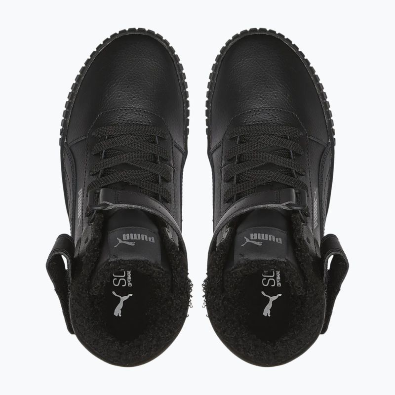 Detské topánky PUMA Carina 2.0 Mid Winter Jr puma black/puma black/dark shadow 13