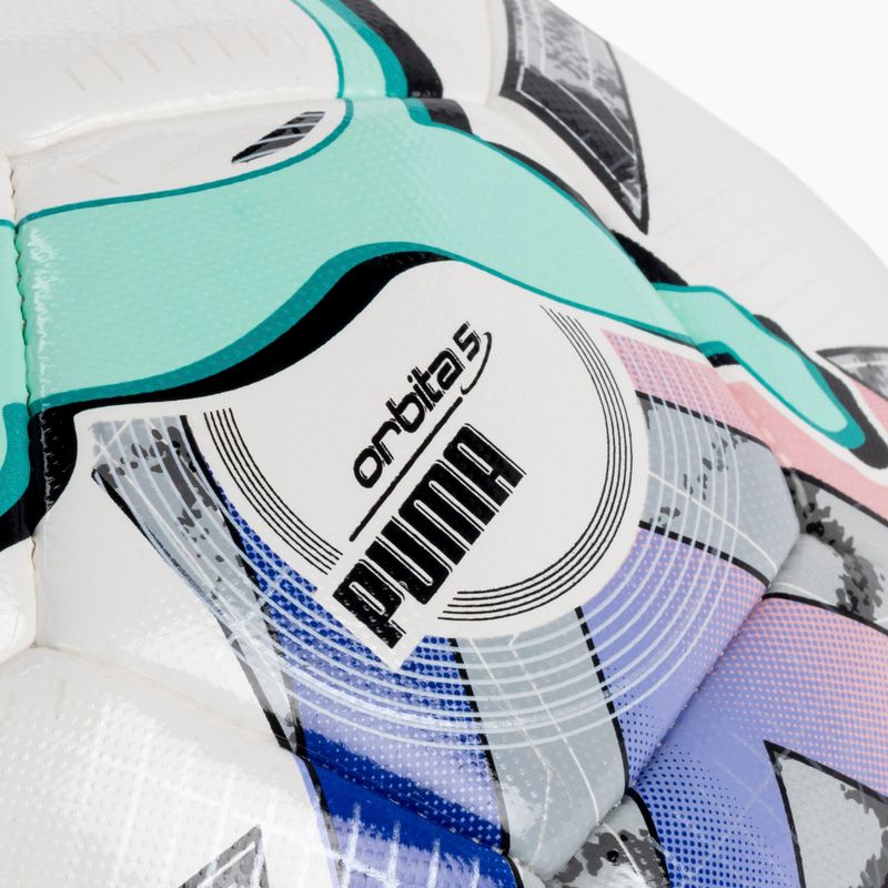 PUMA Orbita 5 Hyb white-multi football 083783 veľkosť 5 3
