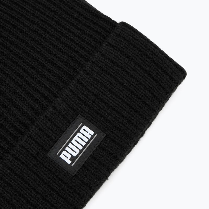 Zimná čiapka PUMA Ribbed Classic Cuff puma black 3