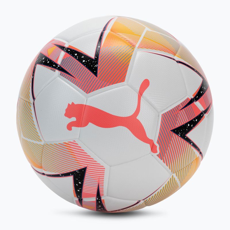 PUMA Futsal 1 Tb Fifa QualIty Pro white-sunset glow futbal 083763 veľkosť 4