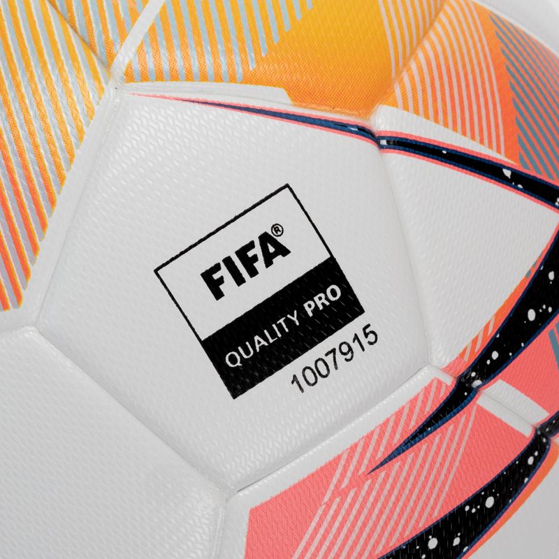 PUMA Futsal 1 Tb Fifa QualIty Pro white-sunset glow futbal 083763 veľkosť 4 3