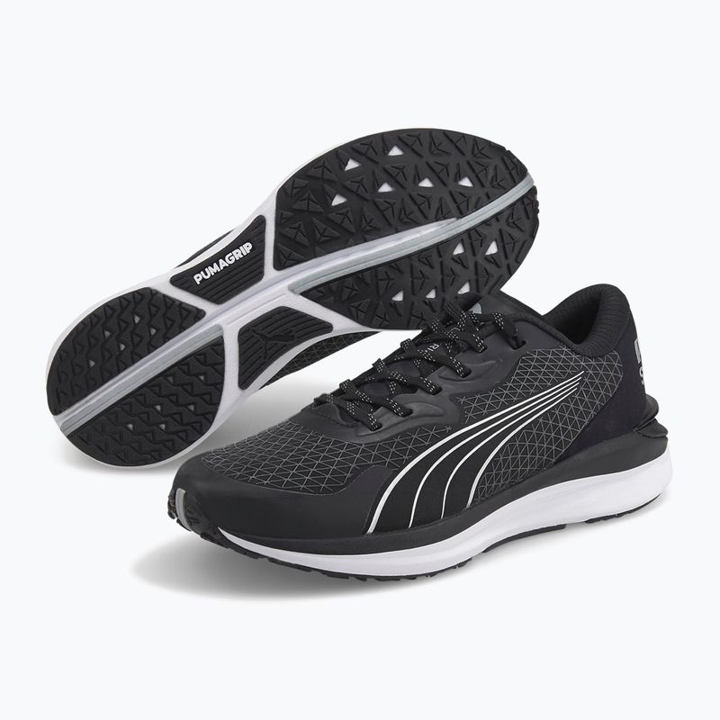 Dámska bežecká obuv PUMA Electrify Nitro 2 WTR čierno-strieborná 3768971 10