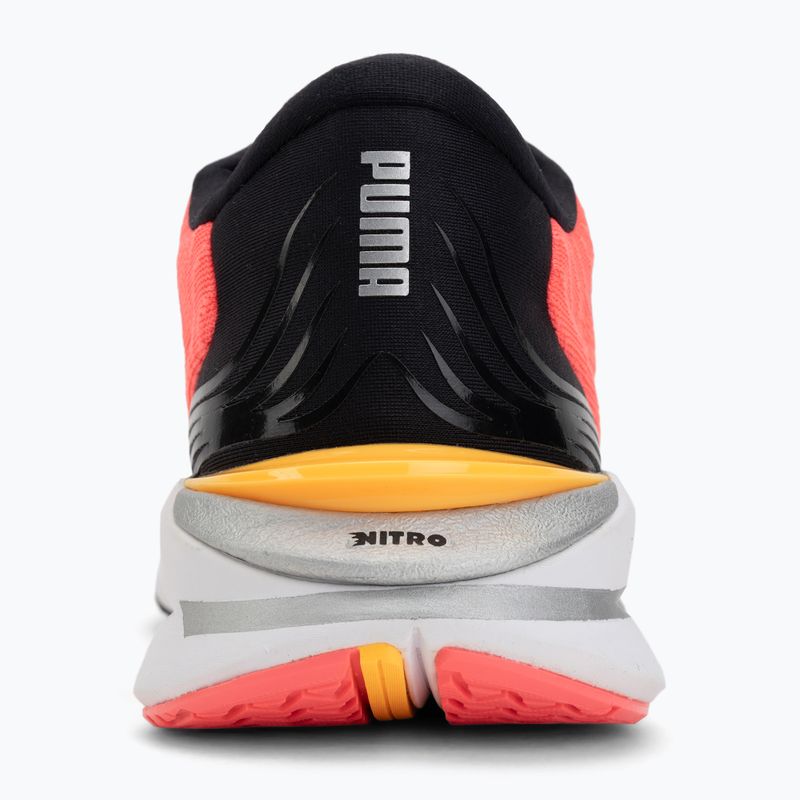 Dámske bežecké topánky Puma Electrify Nitro 2 sunset glow/black/silver 6