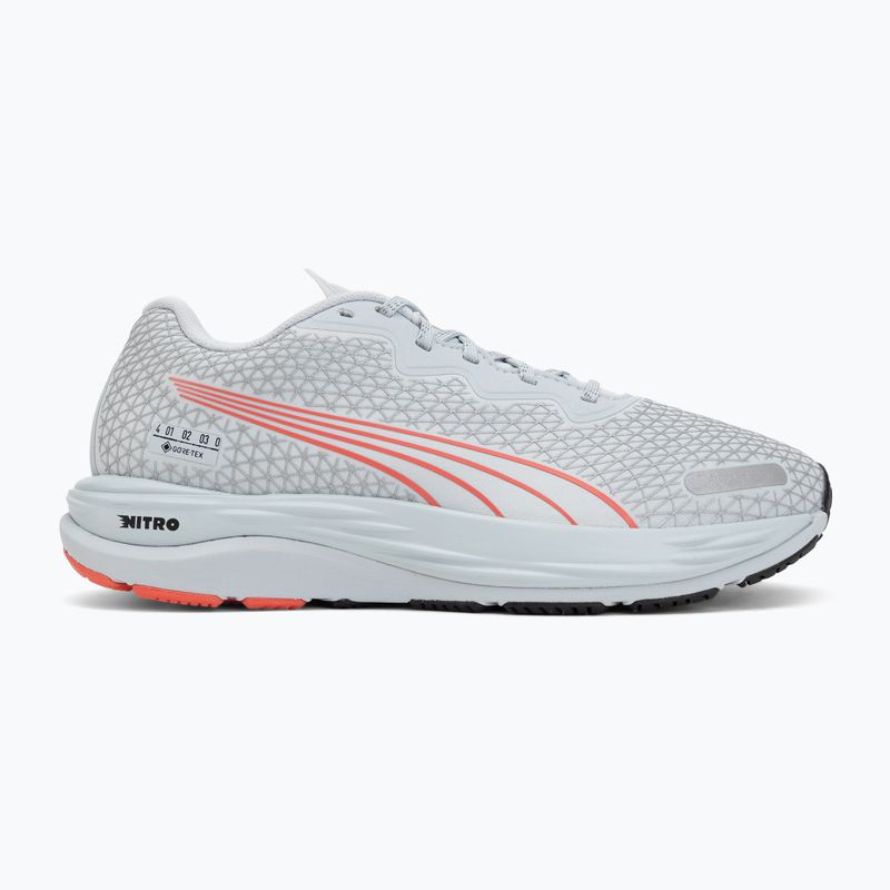 Dámske bežecké topánky Puma Velocity Nitro 2 GTX grey/salmon 2