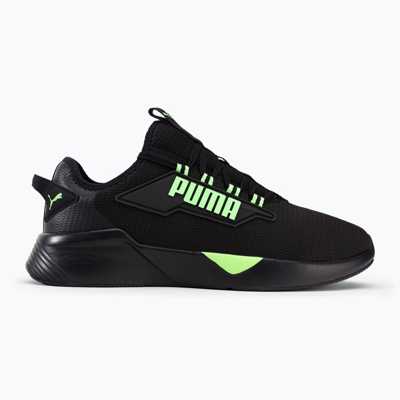 Pánska bežecká obuv PUMA Retaliate 2 black-green 376676 23 2