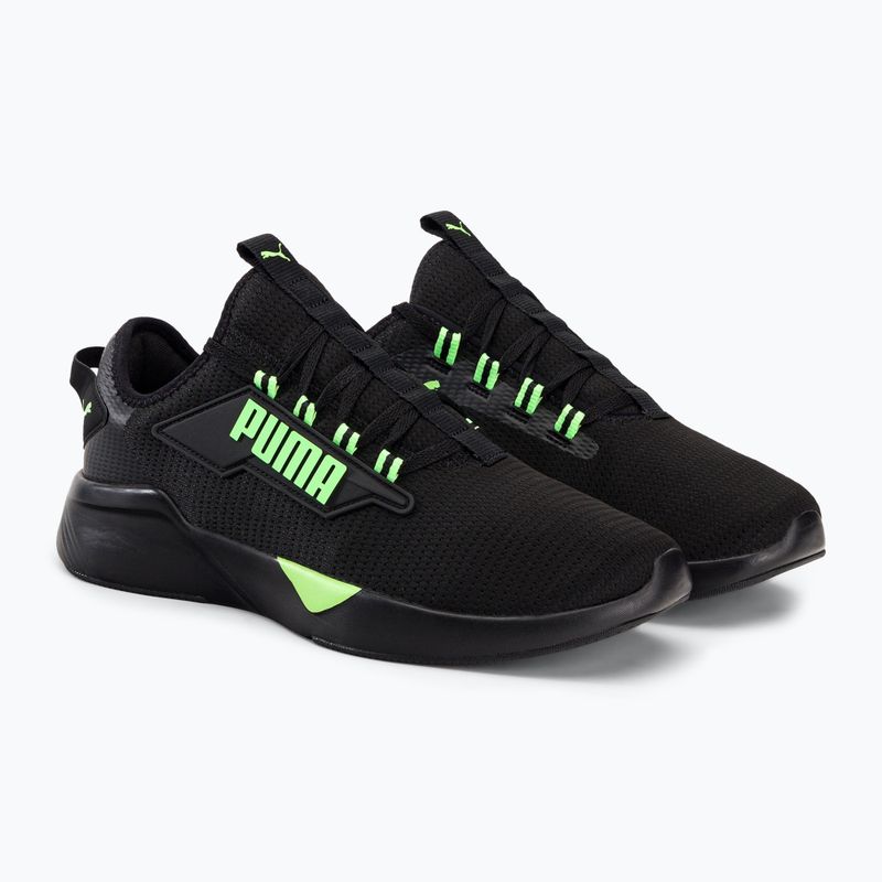 Pánska bežecká obuv PUMA Retaliate 2 black-green 376676 23 5