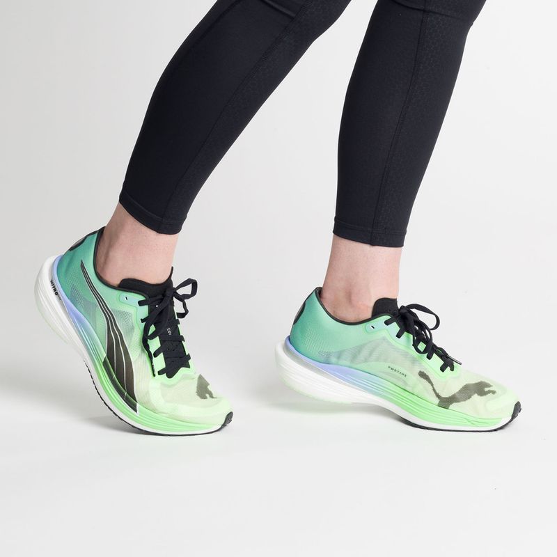 Dámska bežecká obuv PUMA Deviate Nitro Elite 2 green 377787 01 2