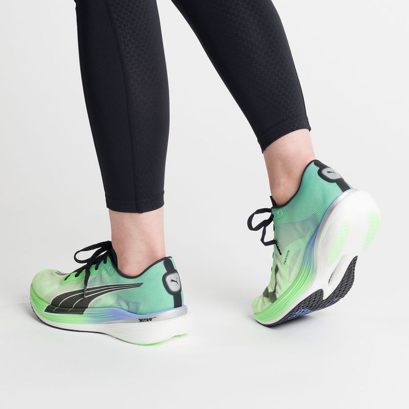 Dámska bežecká obuv PUMA Deviate Nitro Elite 2 green 377787 01 3