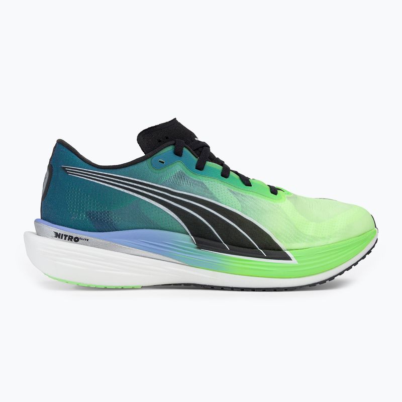 Pánska bežecká obuv PUMA Deviate Nitro Elite 2 green 377786 01 2