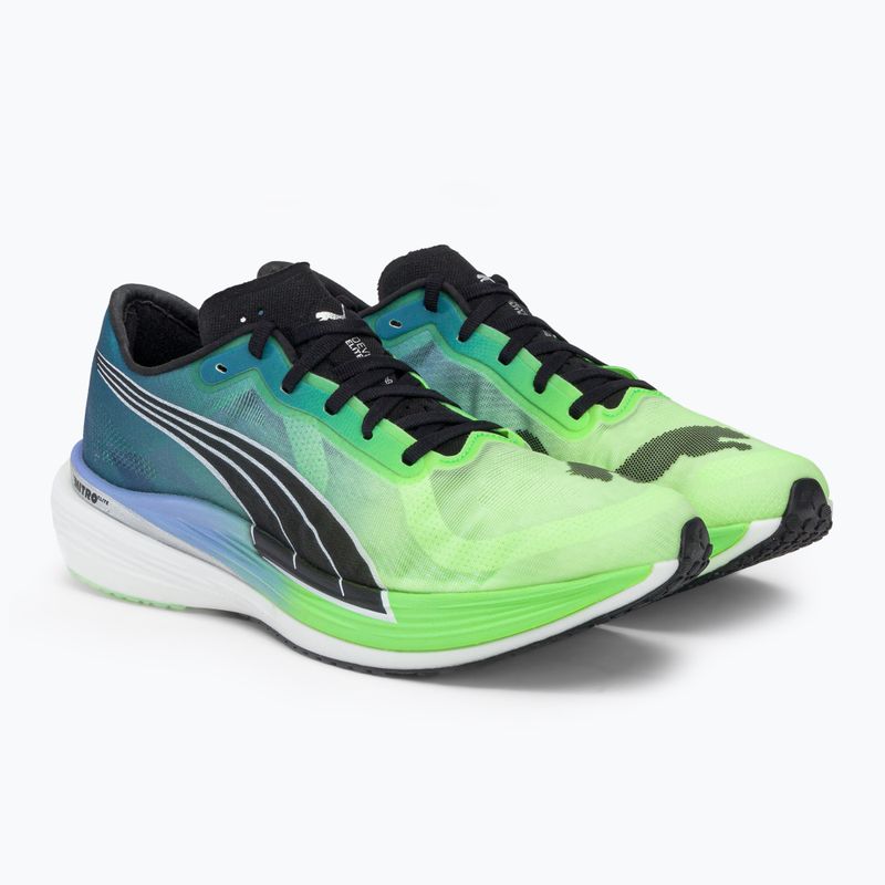 Pánska bežecká obuv PUMA Deviate Nitro Elite 2 green 377786 01 4