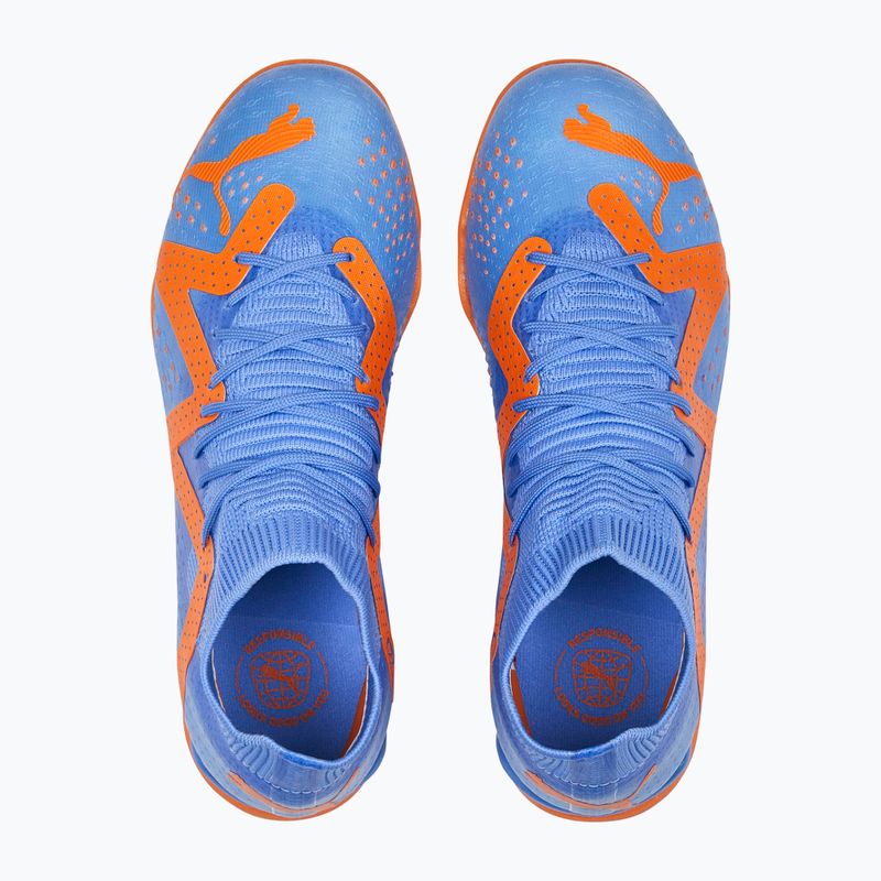 Detské kopačky PUMA Future Match IT+Mid JR modré/oranžové 107198 01 14