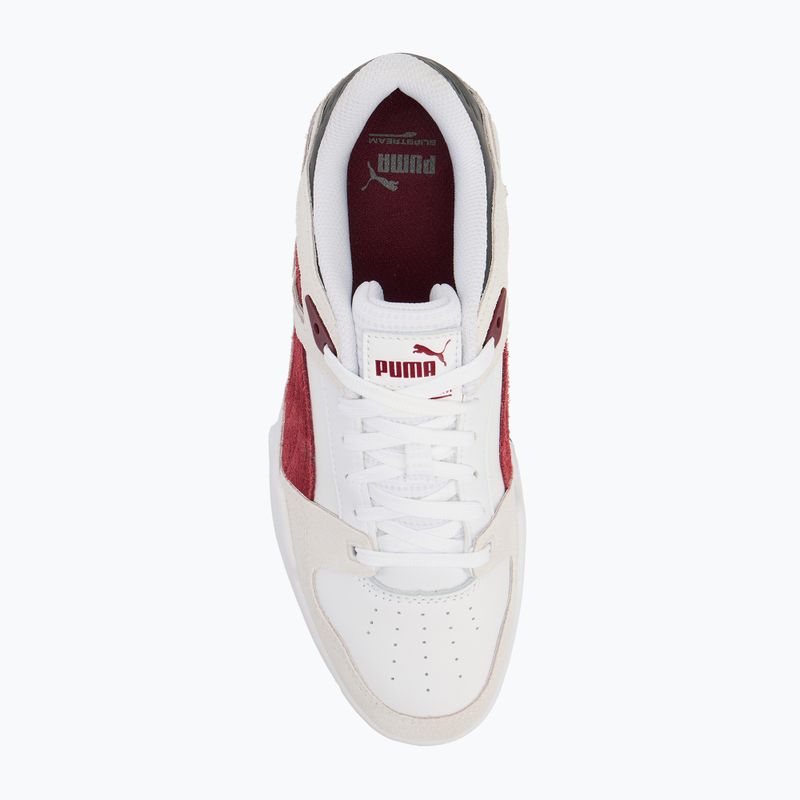 Pánska obuv PUMA Slipstream Heritage puma white/team regal red/shadow gray 5