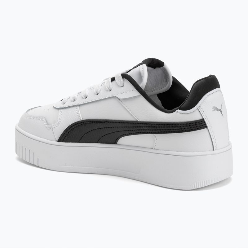 Dámske topánky Puma Carina Street puma white/puma black/puma silver 3