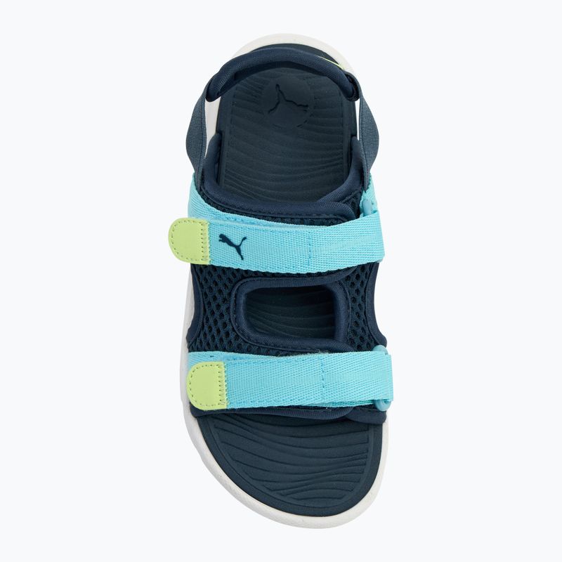 Detské sandále PUMA Evolve PS dark night/hero blue/lily pad 5