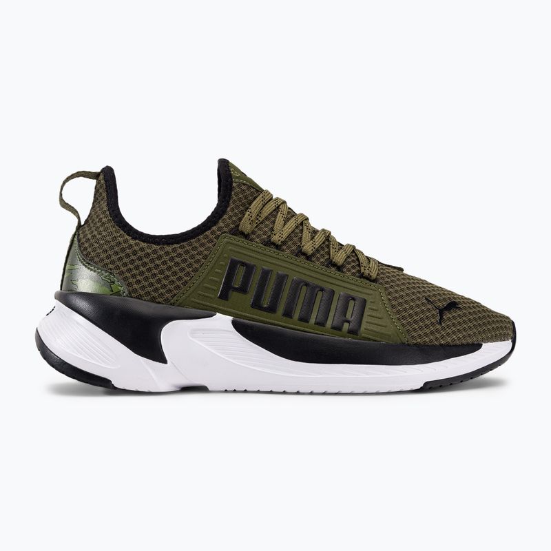 Pánska tréningová obuv PUMA Softride Premier Slip On Tiger Camo green 378028 03 4
