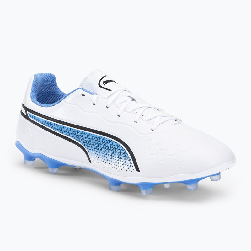 PUMA King Match FG/AG pánske kopačky white 107257 01