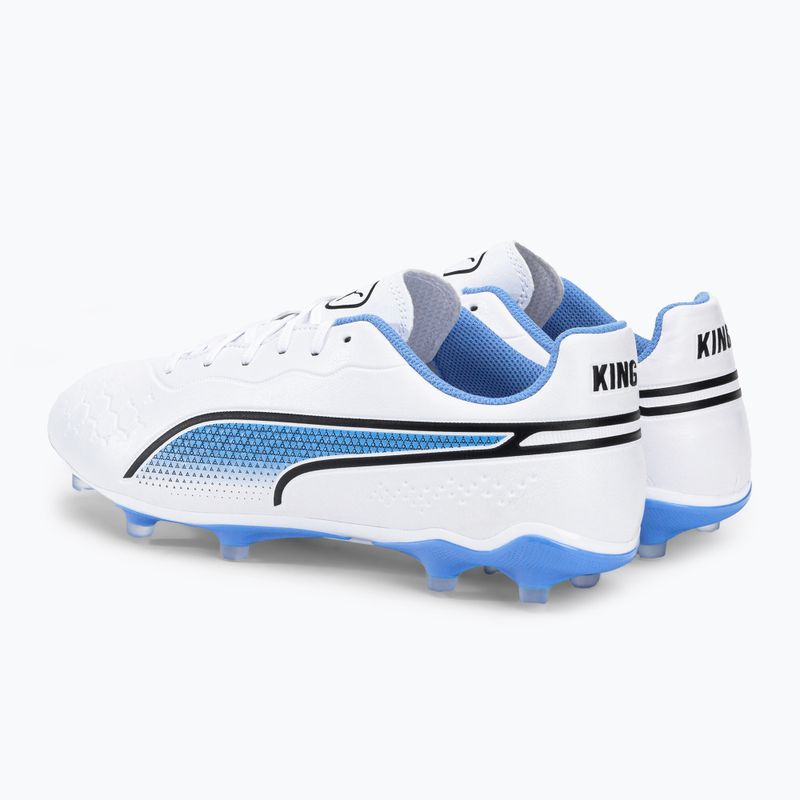 PUMA King Match FG/AG pánske kopačky white 107257 01 3