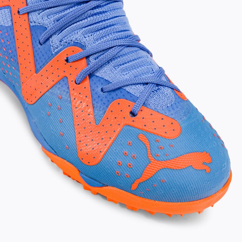 Detské kopačky PUMA Future Match TT+Mid JR modré/oranžové 107197 01 7