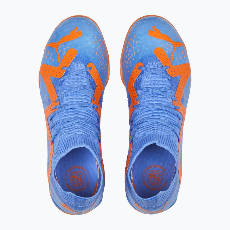 Detské kopačky PUMA Future Match TT+Mid JR modré/oranžové 107197 01 13