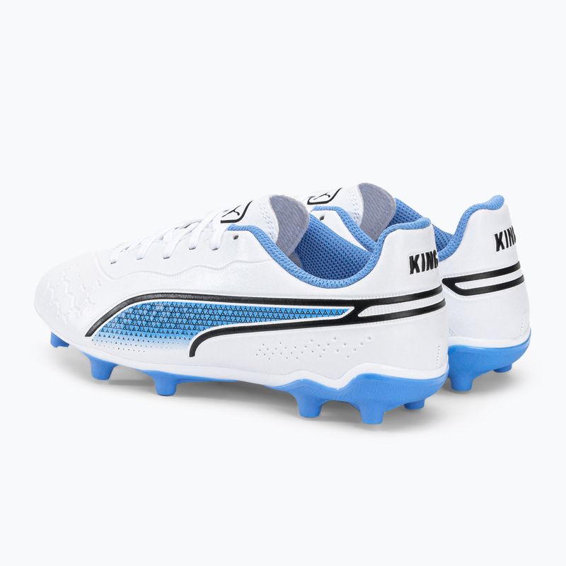 PUMA King Match FG/AG detské kopačky white 107266 01 3