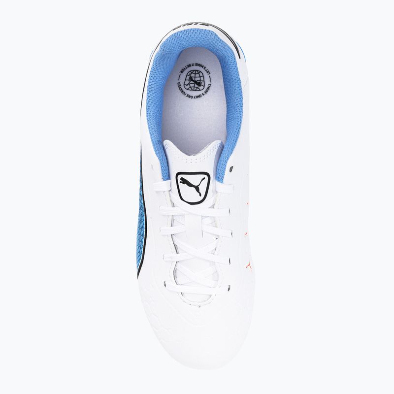 PUMA King Match FG/AG detské kopačky white 107266 01 6