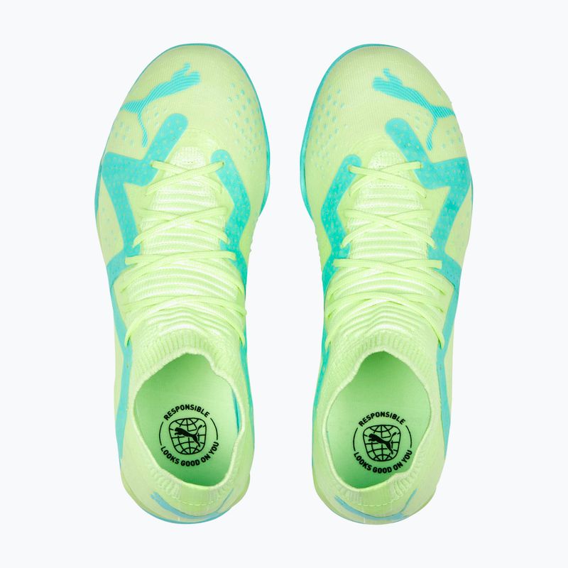 PUMA Future Match TT+Mid JR detské kopačky zelené 107197 03 13