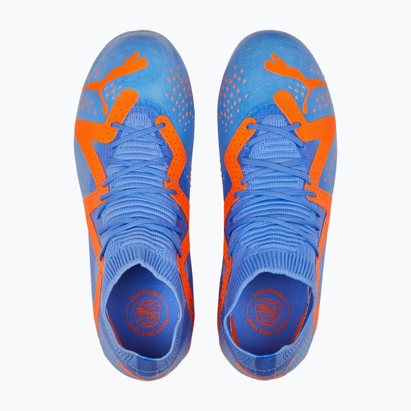Detské kopačky PUMA Future Match FG/AG JR modré/oranžové 107195 01 13