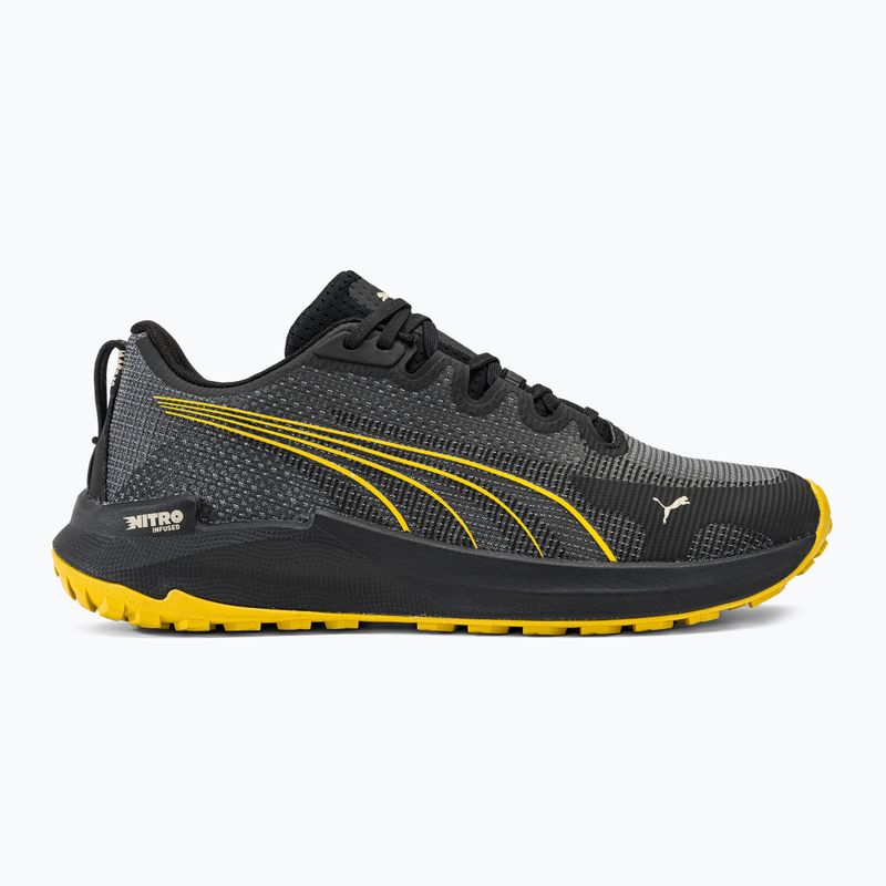PUMA Fast-Trac Nitro pánska bežecká obuv puma black/granola/fresh pear 2