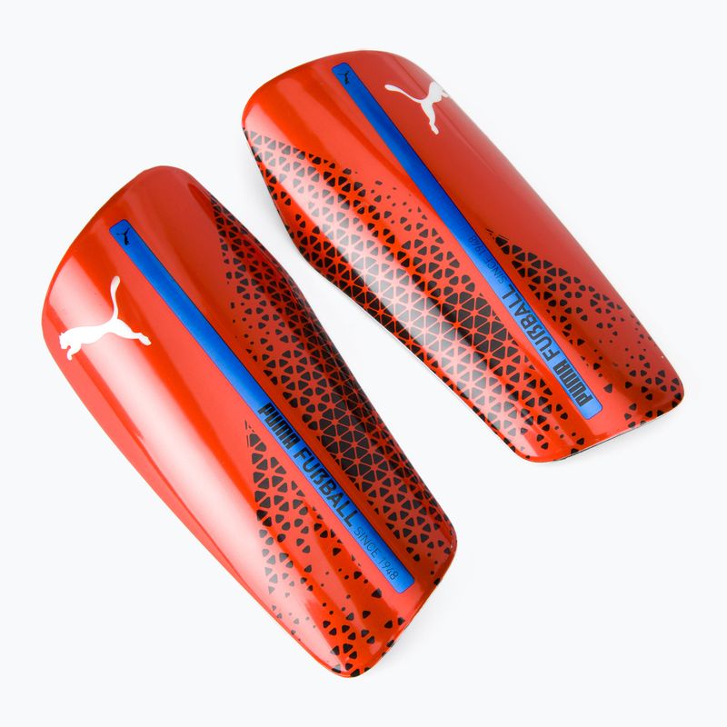 PUMA Standalone Guard futbalové chrániče oranžové 030883 01 3