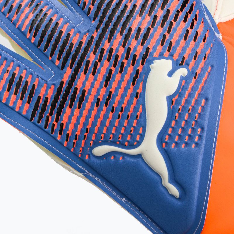 Brankárske rukavice PUMA Ultra Grip 3 Rc oranžová a modrá 41816 05 3
