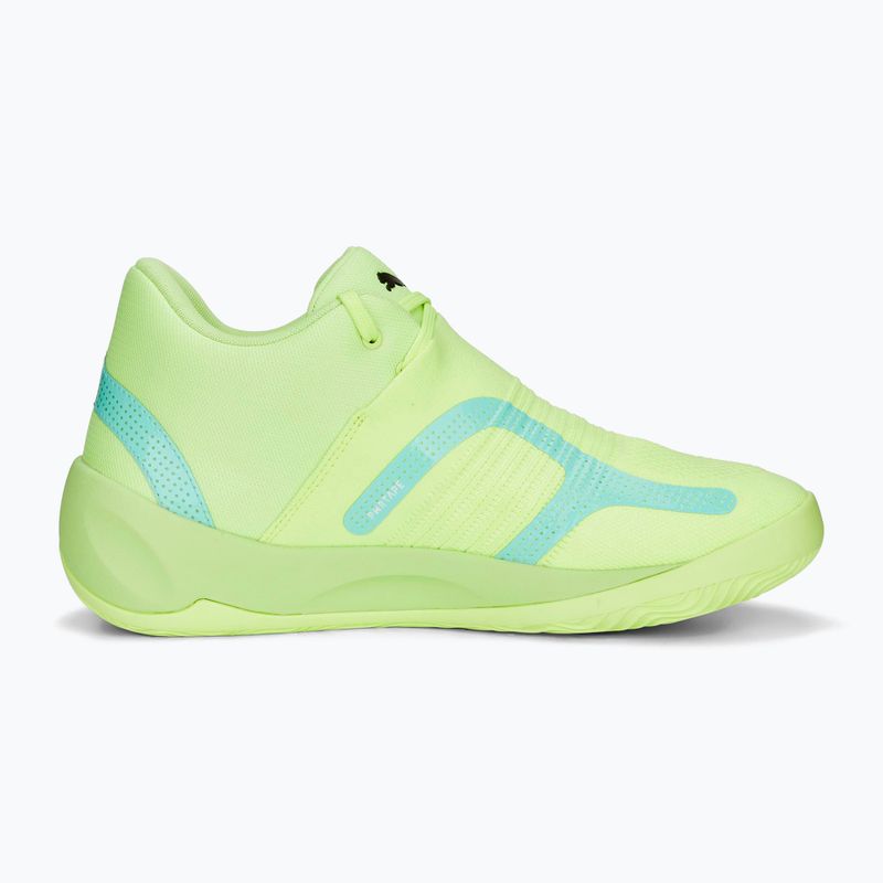 Pánska basketbalová obuv PUMA Rise Nitro fast yellow/electric peppermint 12