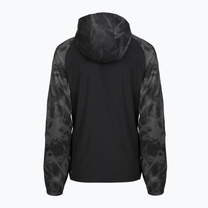 Dámska bežecká bunda PUMA Run AOP Favorite Woven black/grey 2