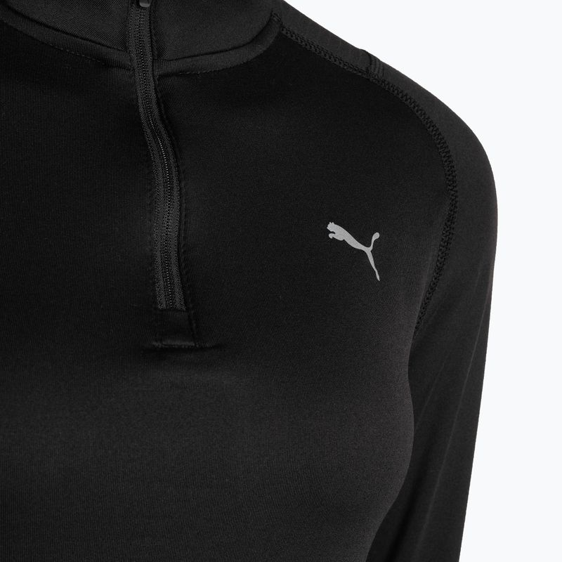 Dámske bežecké tričko PUMA Run Cloudspun 1/2 Zip black 523287 01 3