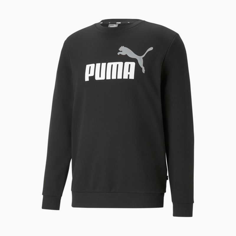 Pánska mikina PUMA Essentials+ Two-Tone Big Log TR puma black/puma white