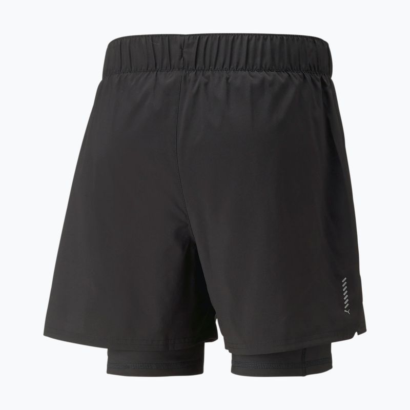 Pánske bežecké šortky PUMA Run 2In1 5" čierne 523277 01 2