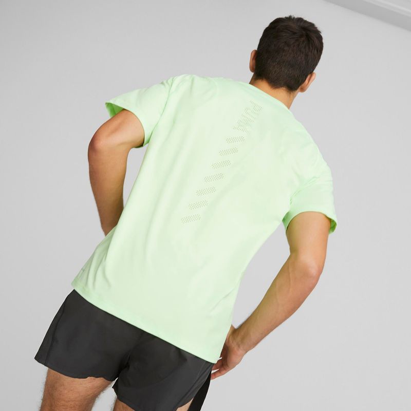 Pánske bežecké tričko PUMA Run Cloudspun green 523269 34 4