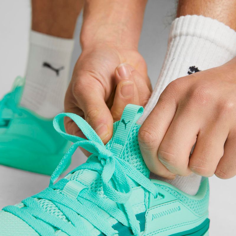 Pánska basketbalová obuv PUMA Court Rider electric peppermint/green lagoon 17