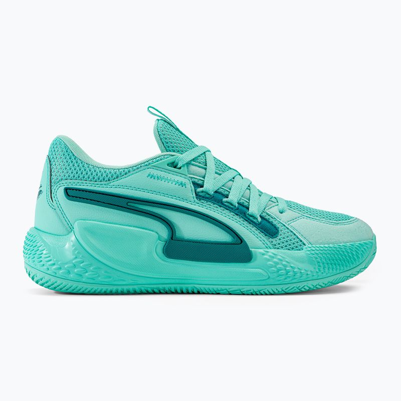 Pánska basketbalová obuv PUMA Court Rider electric peppermint/green lagoon 2
